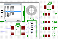 Place Components on the PCB