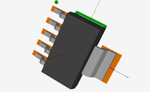 Electronic Component in 3D